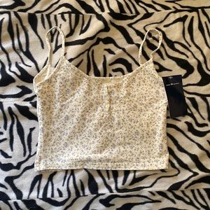 BNWT brandy Lorene floral tank